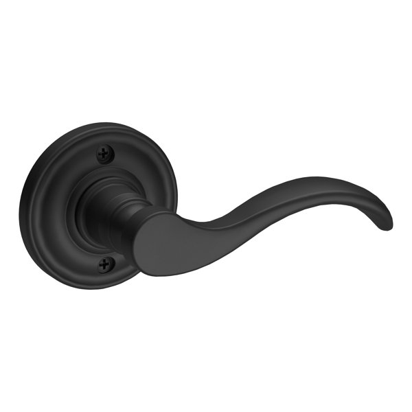 Baldwin Curve Door Lever with Rosette Wayfair